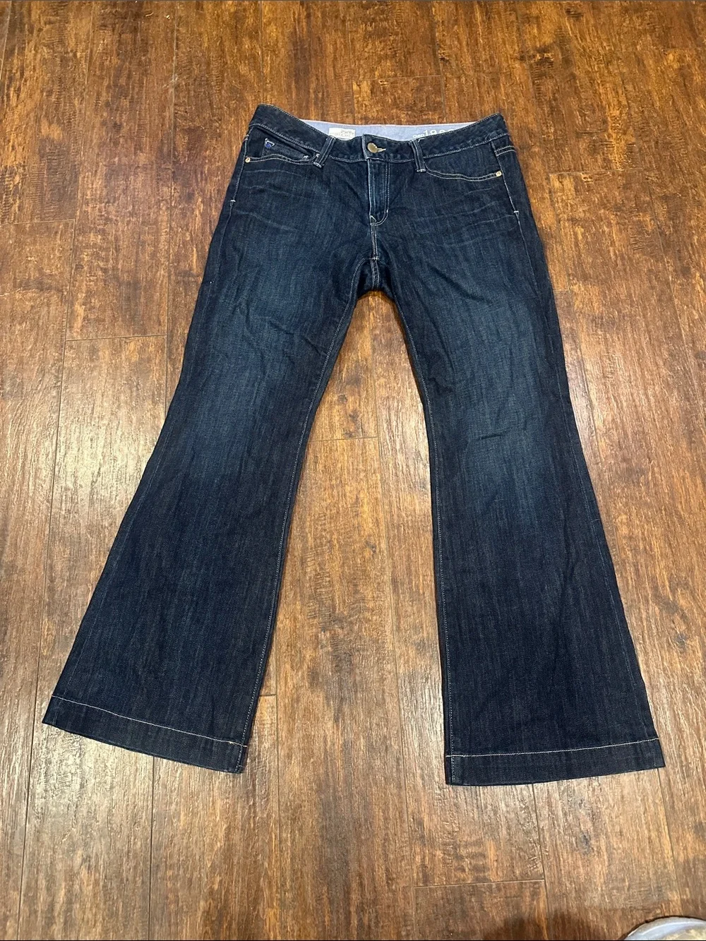 GAP Dark Indigo Wide-Leg Jeans